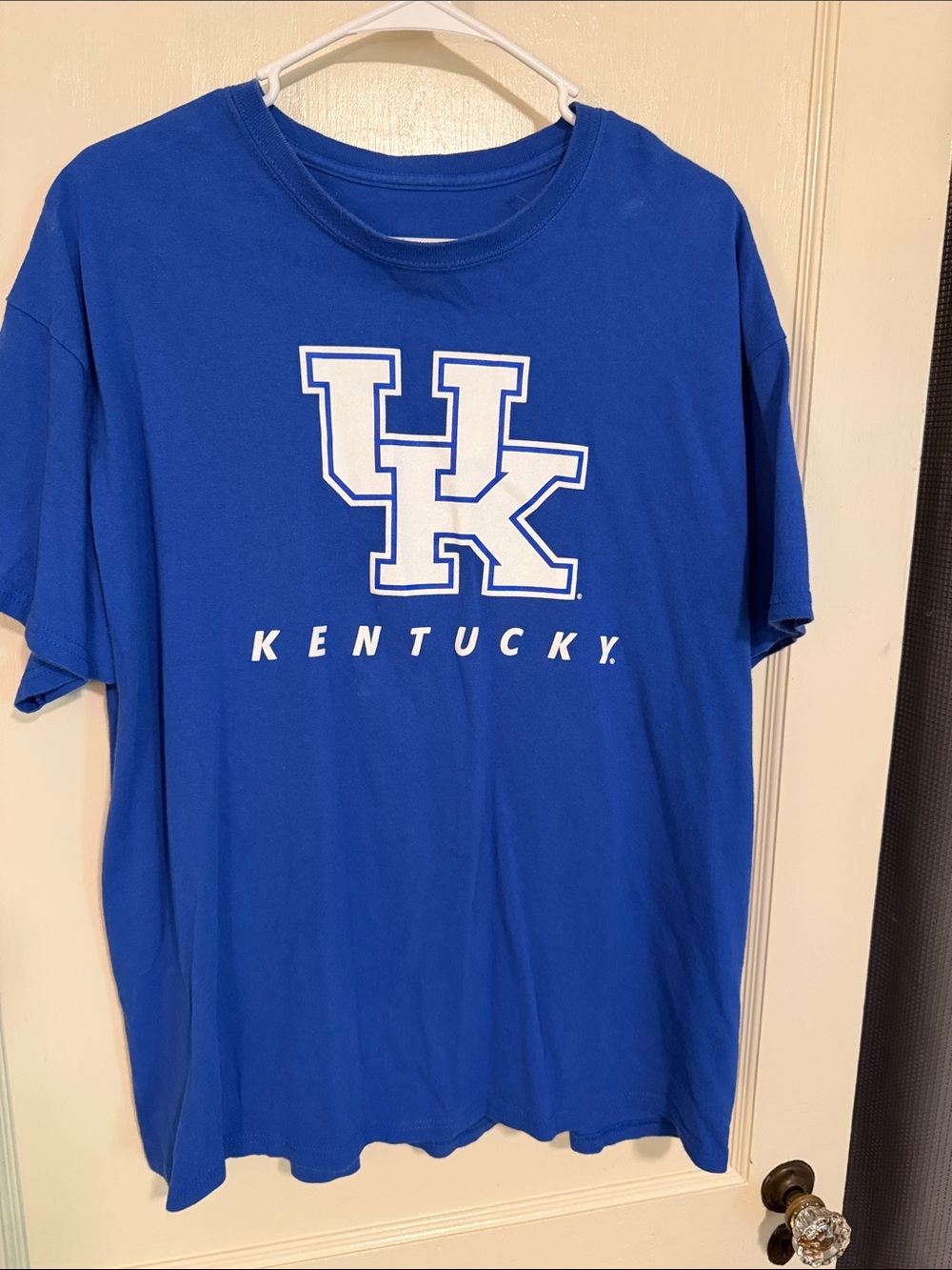 Kentucky Blue Logo T-Shirt - Men's Royal Blue Crew